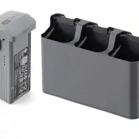 باتری و ریموت و کرفت هلی شات dji air3/air3s