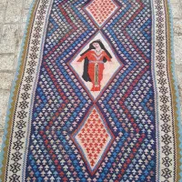 گلیم‌فرش قدیمی عتیقه