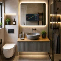روشویی کابینتی TERA CHOB  (تولیدی بازرگانی درخشان)