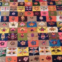 گبه|گلیم، جاجیم، گبه|اصفهان, نقش جهان|دیوار