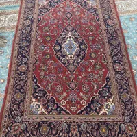 فرش ذرع ونیم دستبافت کرک اردکان کاشان|فرش|تهران, مسعودیه|دیوار