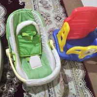 ۲کریرسبز و۲روروک ست وتاب کودک