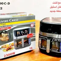 سرخ کن دوالمنت سیلورکرست مدل SCS-6090 CD|اجاق گاز و لوازم برقی پخت‌وپز|شیراز, شهرک صنعتی شیراز|دیوار