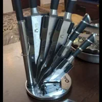 سرویس چاقو و کگیر ملاقه سالم و نو