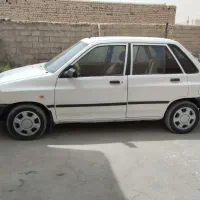 پراید مدل 90 ساسی جلو ترک دارد