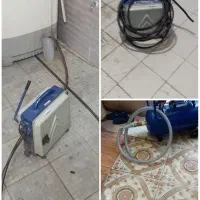 لوله بازکنی بادستگاه فنر وپمپ باد 24ساعته