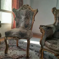 مبل ۹ نفره سلطنتی|مبلمان خانگی و میز عسلی|قدس, شهر‌قدس|دیوار