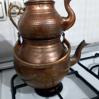 کتری قوری مسی