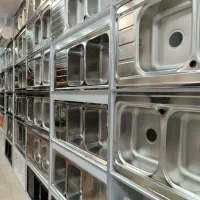 مدرن و جدید%% سینک % ضخیم % ظرفشویی2 شیرالات۵