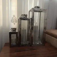 فانوس و سبد تزئینی با هم