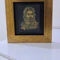 قاب تمثال امام حسین (ع)|تابلو، نقاشی، عکس|قم, آذر (نکویی)|دیوار