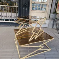 جلومبلی میز عسلی جلو مبلی کنسول تی وی فلزی|مبلمان خانگی و میز عسلی|مشهد, شهرک رازی (شهرک غرب)|دیوار