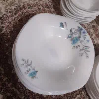 ظروف آرکوپال فرانسه گل سرخی و قابلمه های کارکرده|ظروف سرو و پذیرایی|تهران, گرگان|دیوار