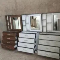میز آرایشی مدل آینه ریلی،میز آرایشی