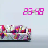 ساعت مینیمال ۱۶ رنگ مناسب منزل و اتاق