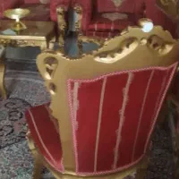 مبلمان استیل سلطنتی با ناهار خوری با بوفه ست|مبلمان خانگی و میز عسلی|تهران, تهرانپارس شرقی|دیوار