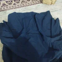 ست مانتو شلوار اداری سرمه ای نو