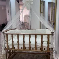 تخت نوزاد کنار مادر|تخت و صندلی بچه|شهریار, شهرک وائین|دیوار