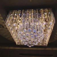 یک عدد لوستر کریستالی|لوستر و چراغ آویز|زنجان, |دیوار