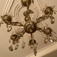 لوستر تمام برنز|لوستر و چراغ آویز|تهران, تهرانسر شرقی|دیوار