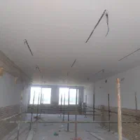 نقاش ساختمان کناف در چارچوب نرده دیوار نما|خدمات پیشه و مهارت|آستانه اشرفیه, |دیوار