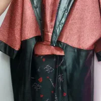 لباس ست چرم همراه شلوار