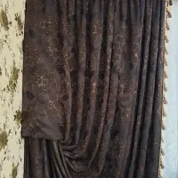 پرده کلاسیک به همراه کتیبه|پرده، رانر، رومیزی|محمدشهر, محمدشهر|دیوار