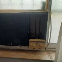 کولر پنجره ایی|کولر گازی و فنکوئل|گنبد کاووس, |دیوار