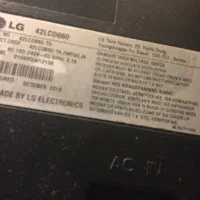 ال سی دی    ال جی    ۴۲ اینچ|تلویزیون و پروژکتور|شاهین‌شهر, فردوسی|دیوار