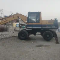 بیل مکانیکی لاستیکی خط 5کوماتسو150