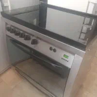 تکنو گاز ۵ شعله فر دار تمام استیل درحدنو|اجاق گاز و لوازم برقی پخت‌وپز|آشخانه, |دیوار