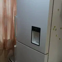 یخچال فریزر الکترو استیل بسیار تمیز وسالم