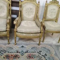 مبل سلطنتی نه نفره|مبلمان خانگی و میز عسلی|شیراز, شهرک رضوان|دیوار