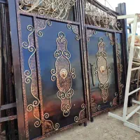 درب نفروc9920لنگه حیاطی ورودی باغی انباری