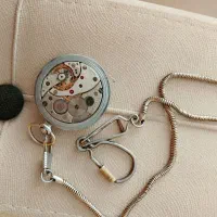 ساعت جیبی کوکی قدیمی روسی اصل|کلکسیون اشیاء عتیقه|سبزوار, دانشگاه آزاد|دیوار