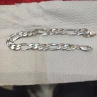 دستبند نقره ی ایتالیایی مدل فیگارو   925|بدلیجات|کرج, ساماندهی|دیوار