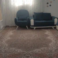 فرش کارکرده 12متری طرتمیز سالم بایه لکه سوختگی|فرش|قشم, |دیوار
