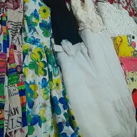 تعداد لباس دخترانه  برای سن ۹تا ۱۱|کفش و لباس بچه|آستارا, |دیوار