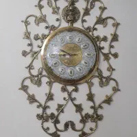 ساعت دیواری برنجی