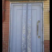 پرده آهنربایی مغناطیسی آهن ربایی سلفون پلاستیکی|پرده، رانر، رومیزی|مشهد, رسالت|دیوار