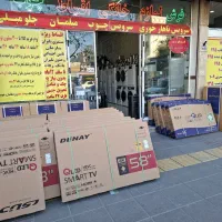 تلویزیون 43 50 55 60کیو ال ای دی اندروید14پنل الجی