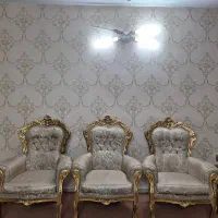 فروش مبلمان ۹ نفره به همراه عسلی|مبلمان خانگی و میز عسلی|تهران, قلمستان|دیوار