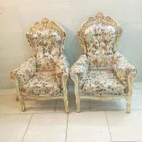 مبل سلطنتی منبت کاری با دست تمام چوب