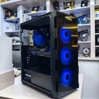 کیس گیمینگ i5-10400F + RTX 2060 SUPER رم 16GB RGB