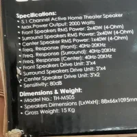 سینما خانواده کانکور در حد بسیار نو|سیستم صوتی خانگی|مشهد, جانباز|دیوار