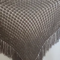 شال بافتنی سه گوش