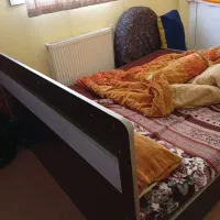 تخت یک نفره تخت دونفره بسیار عالی|تشک تختخواب|صدرا-فارس, فاز ۱|دیوار