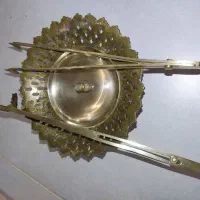 فرمایشی روسی برنجی آنتیک قدیمی عتیقه زیبا انبر کهن