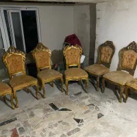 مبل سلطنتی قدیمی|مبلمان خانگی و میز عسلی|تنکابن, |دیوار