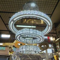 آویز لوستر کهکشانی طلقدار